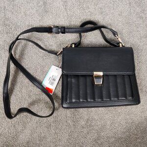 NEW Chris Bella Aopiya Women's Leather Bag Black Crossbody Formal Casual Stylish